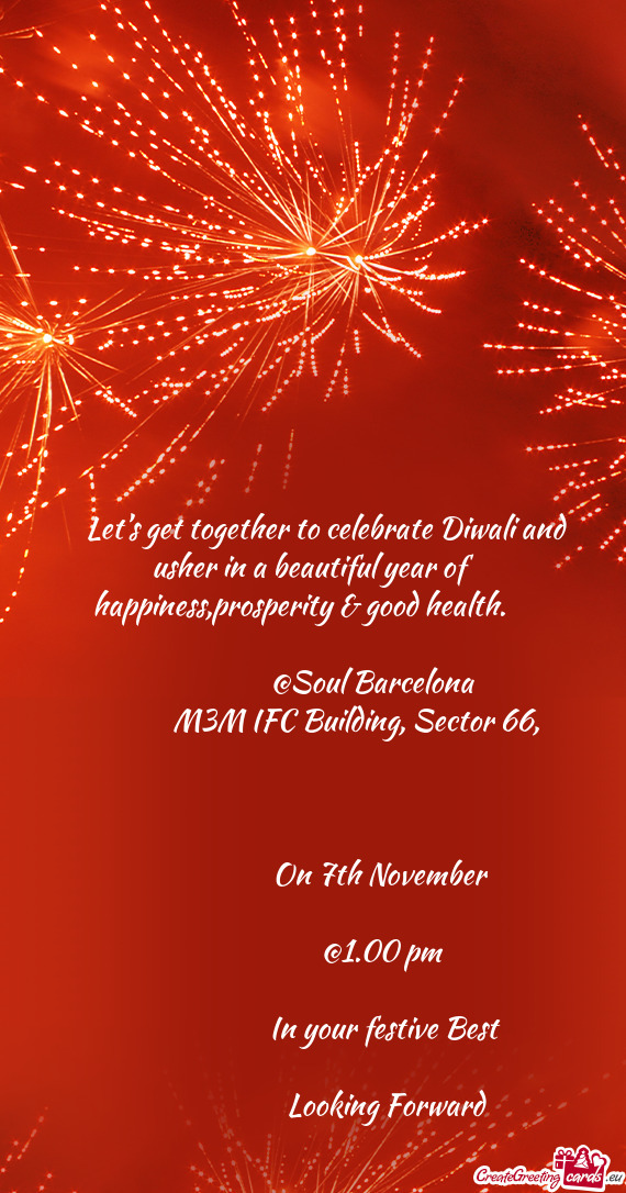 ⭐️Let’s get together to celebrate Diwali and usher in a beautiful year of happiness,prosperity