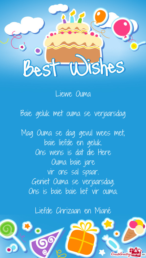 Liefde Chrizaan en Miané