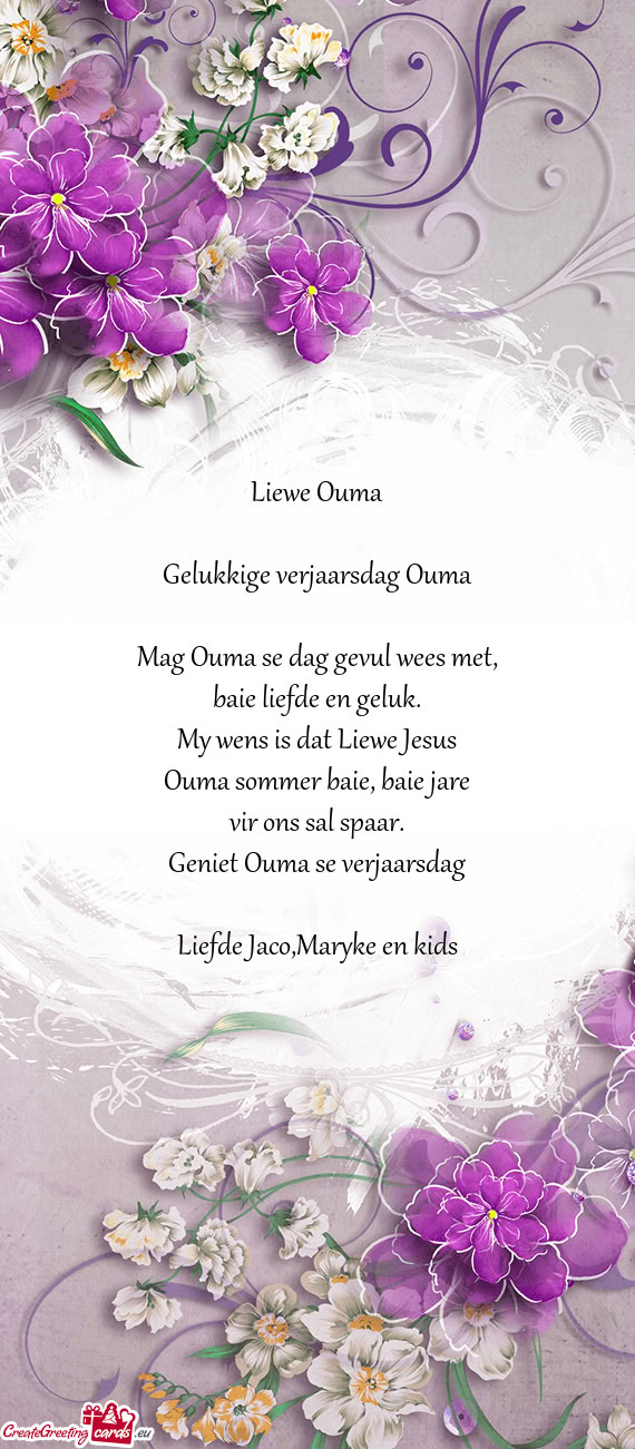 Liefde Jaco,Maryke en kids