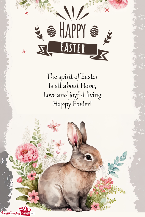 Love and joyful living Happy Easter