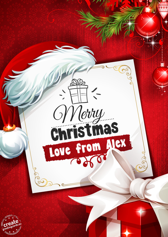 Love from Alex