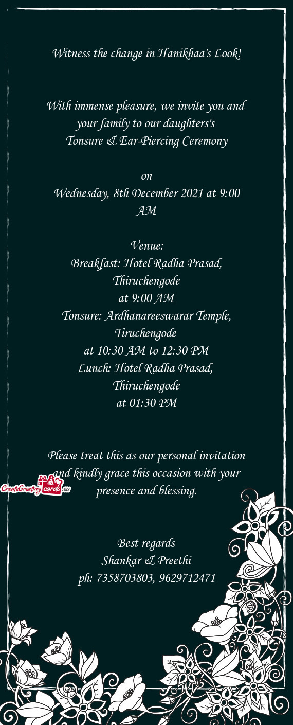 Lunch: Hotel Radha Prasad