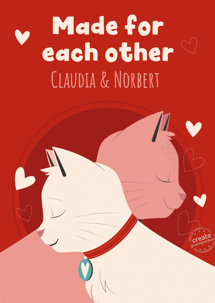 Made for each other Claudia & Norbert and