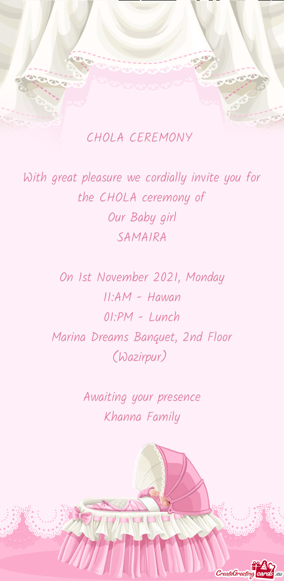 Marina Dreams Banquet, 2nd Floor
