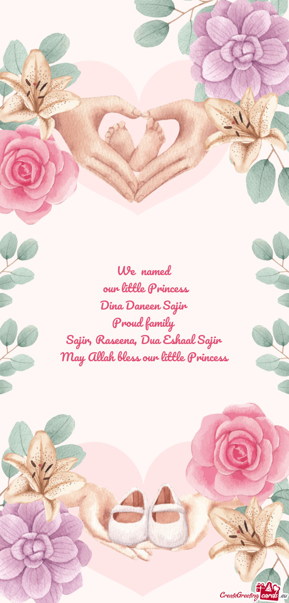 May Allah bless our little Princess