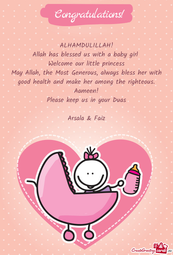 May Allah, the Most Generous, always bless her with good health and make her among the righteous. Aa