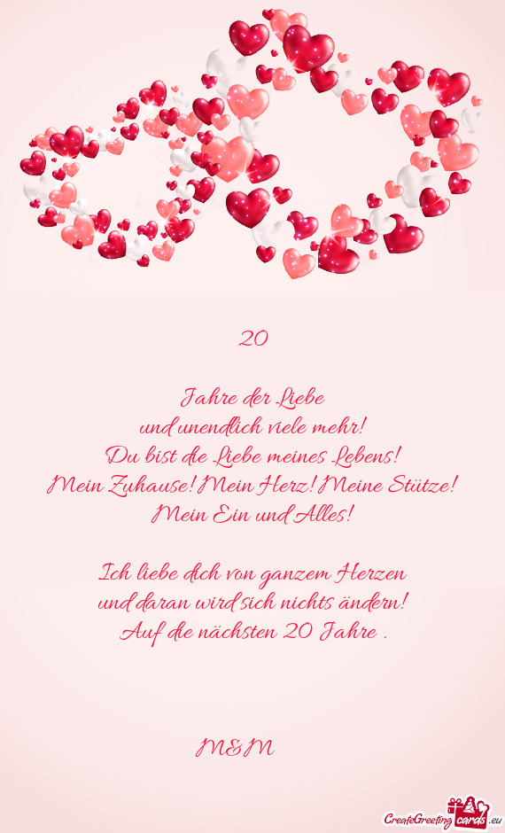 Mein Zuhause! Mein Herz! Meine Stütze