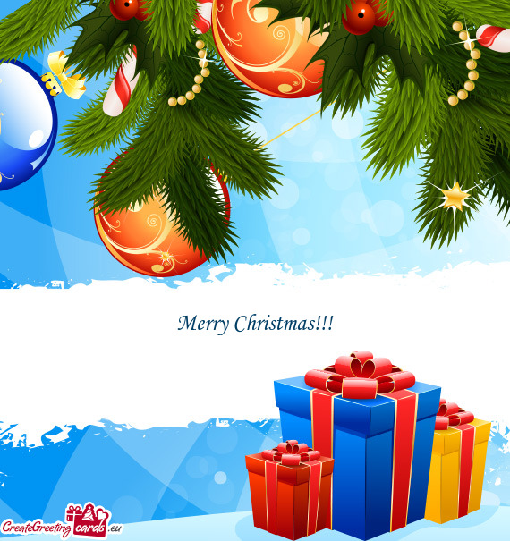 Merry Christmas!!! - Free cards