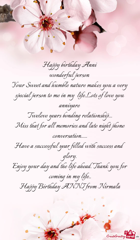 Miss that for all memories and late night phone conversation