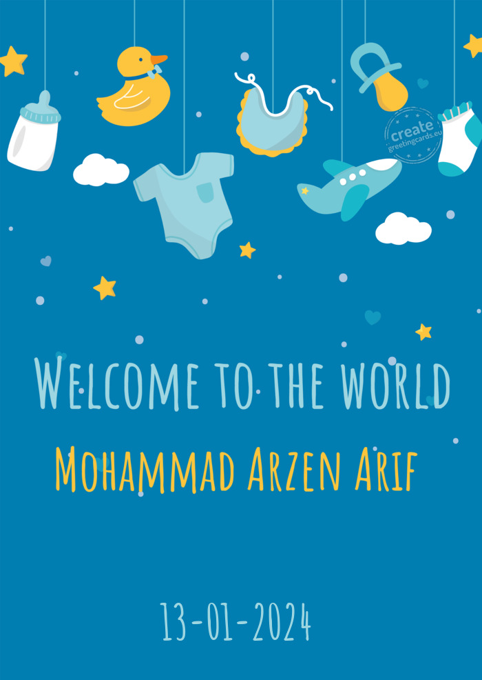 Mohammad Arzen Arif 13-01-2024
