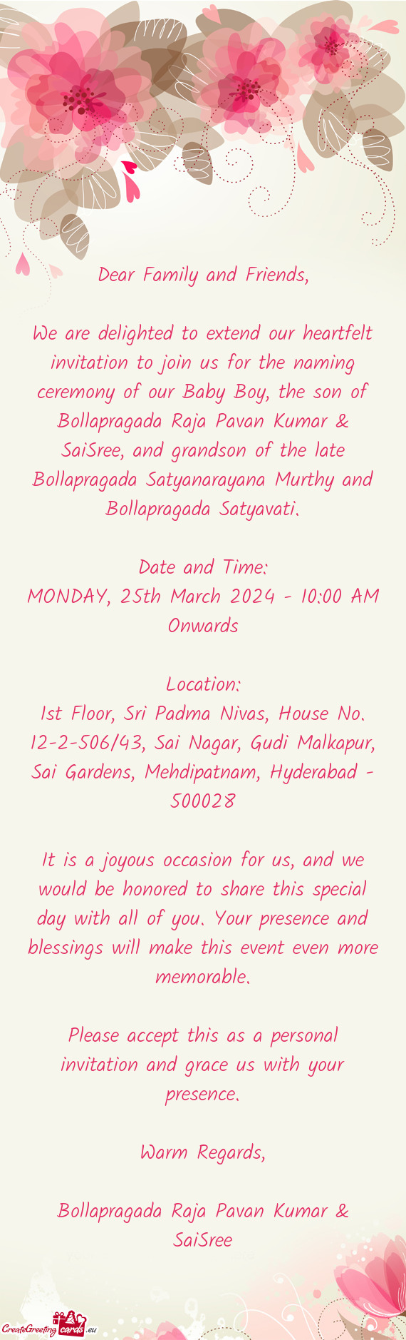 MONDAY, 25th March 2024 - 10:00 AM Onwards