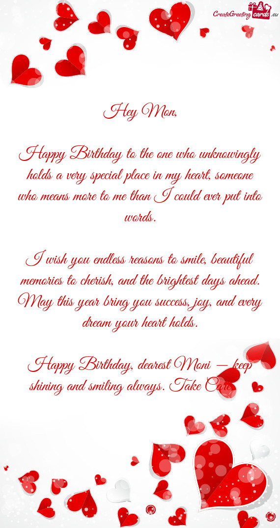 More to me than I could ever put into words