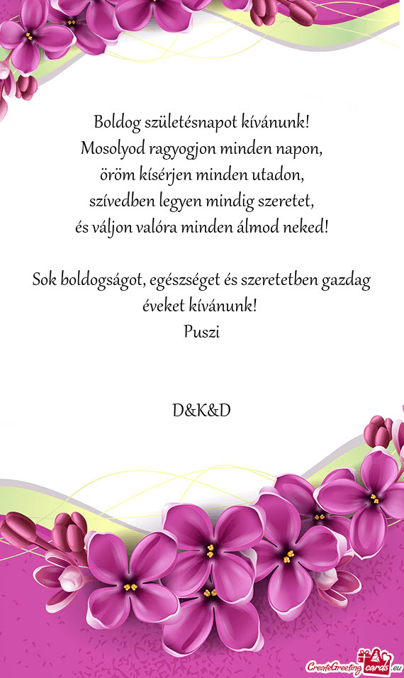 Mosolyod ragyogjon minden napon