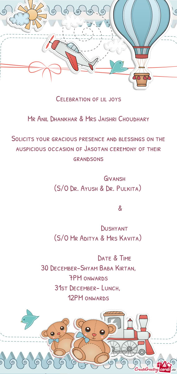 Mr Anil Dhankhar & Mrs Jaishri Choudhary