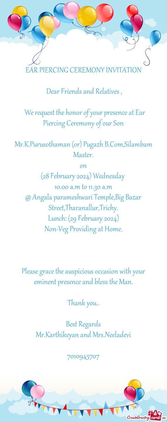 Mr.K.Purusothaman (or) Pugazh B.Com,Silambam Master
