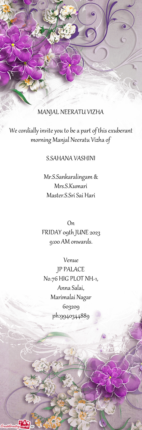 Mr.S.Sankaralingam &