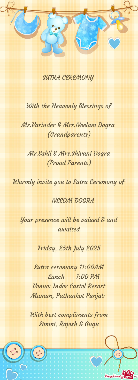 Mr.Sahil & Mrs.Shivani Dogra