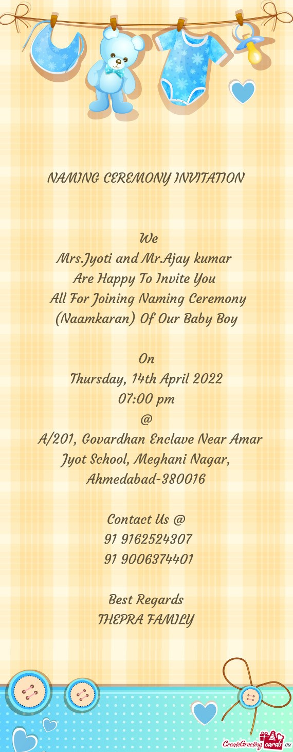 Mrs.Jyoti and Mr.Ajay kumar