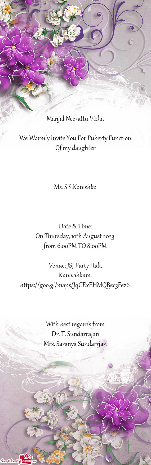 Ms. S.S.Kanishka