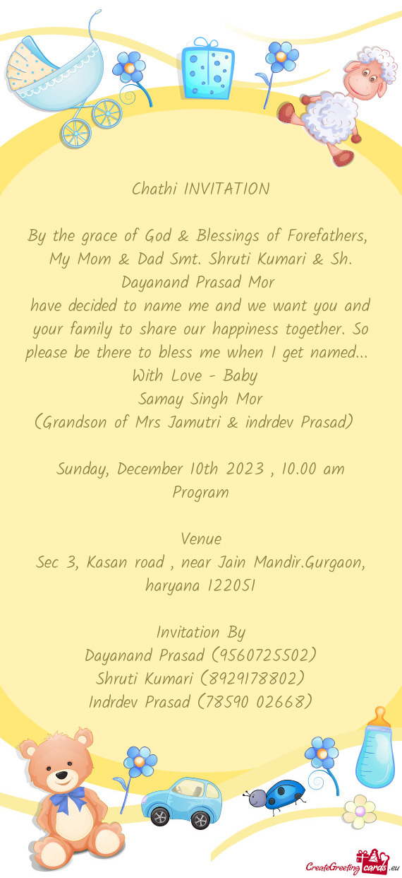 My Mom & Dad Smt. Shruti Kumari & Sh. Dayanand Prasad Mor