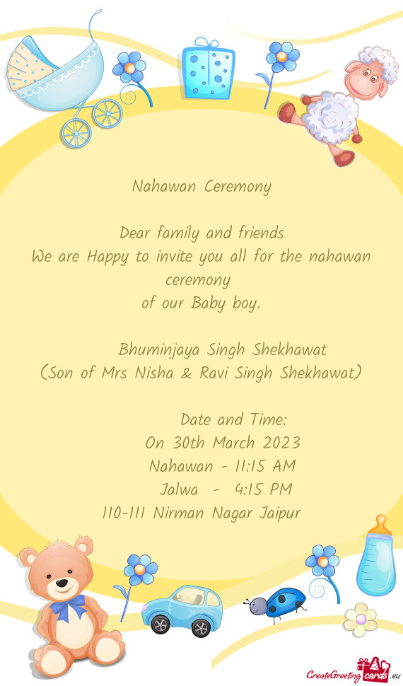 Nahawan Ceremony