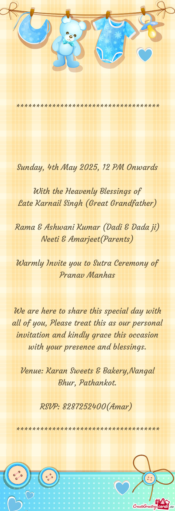 Neeti & Amarjeet(Parents)