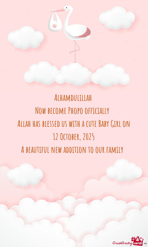 Now become Phopo officially❤