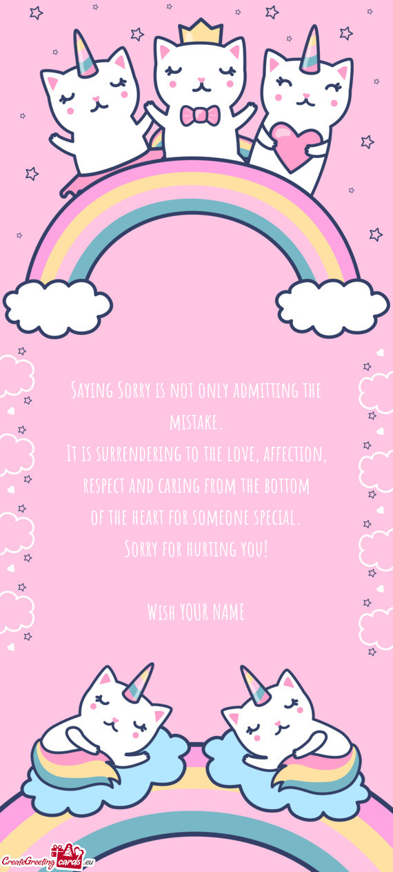 Of the heart for someone special