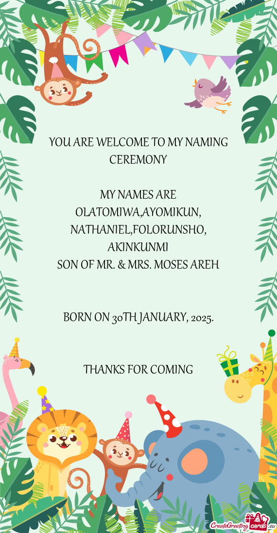 OLATOMIWA,AYOMIKUN, NATHANIEL,FOLORUNSHO