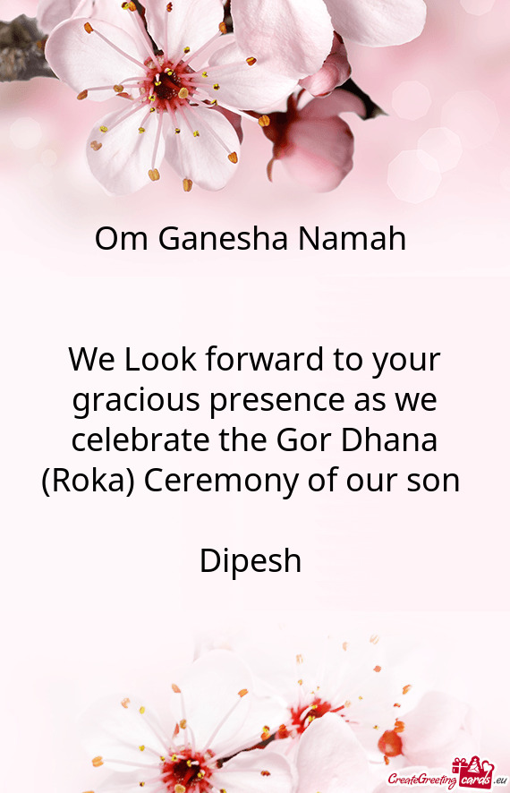 Om Ganesha Namah