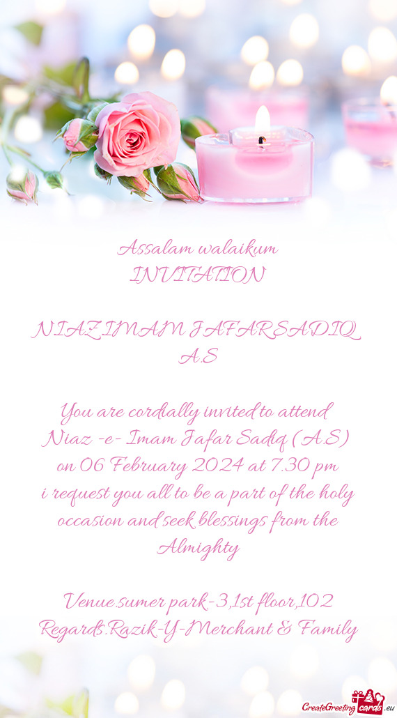 On 06 February 2024 at 7.30 pm