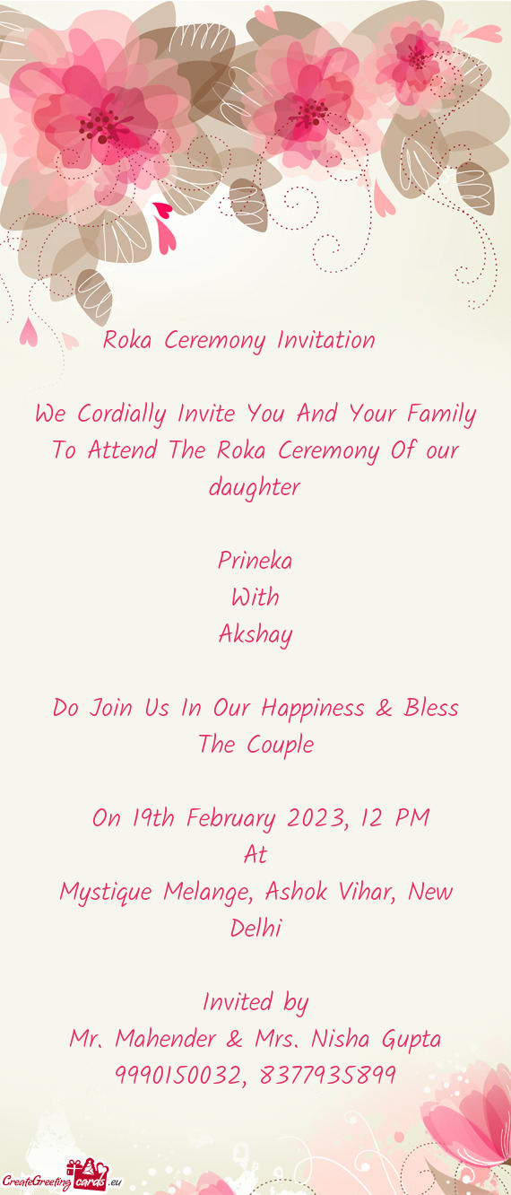 On 19th February 2023, 12 PM