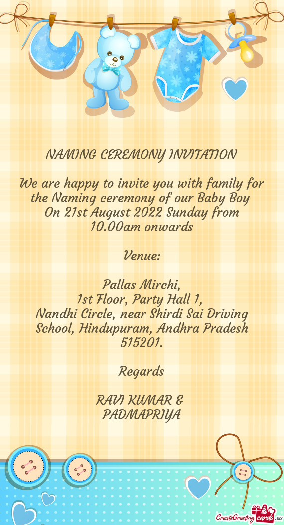 On 21st August 2022 Sunday from 10.00am onwards