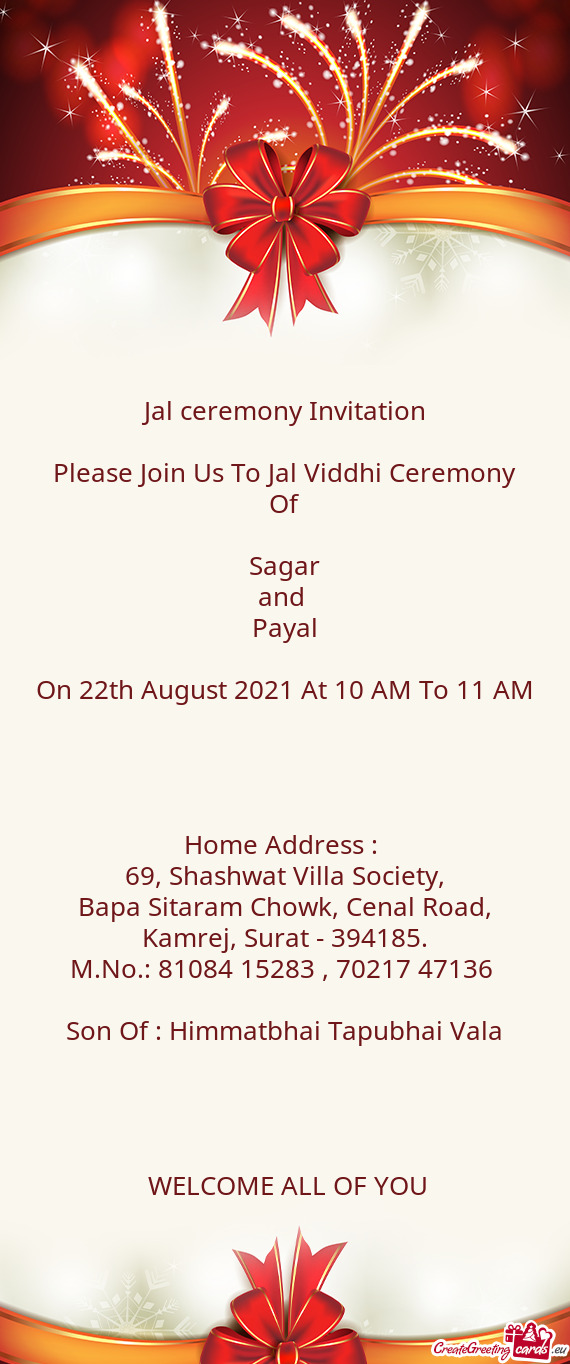 On 22th August 2021 At 10 AM To 11 AM