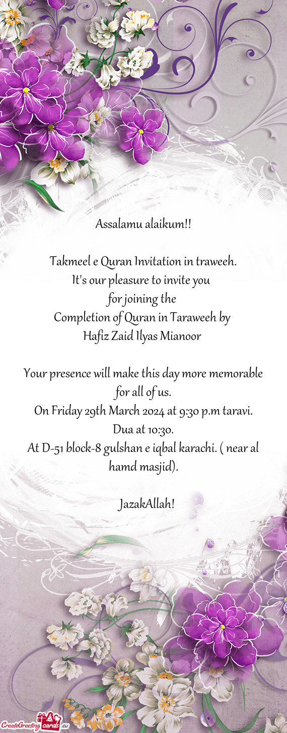 On Friday 29th March 2024 at 9:30 p.m taravi