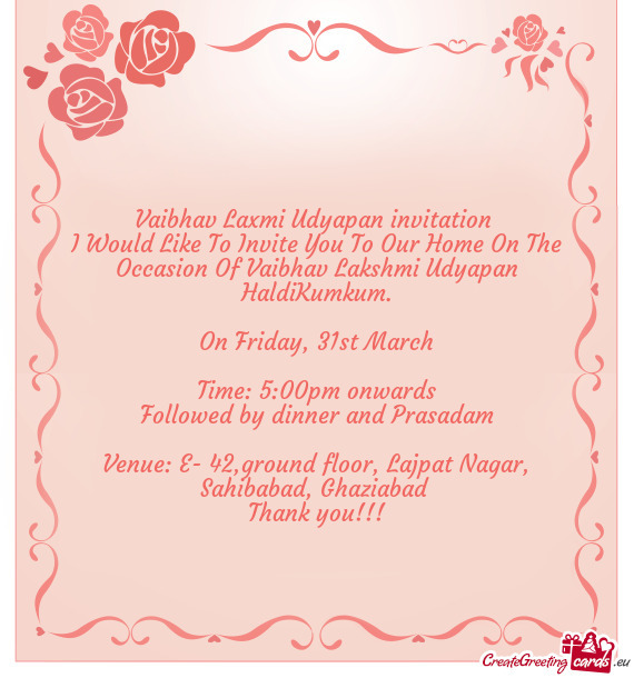 On Friday, 31st March Free cards