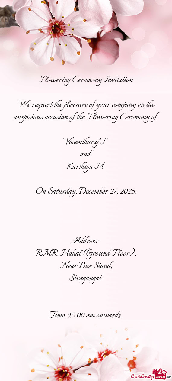 On Saturday, December 27, 2025