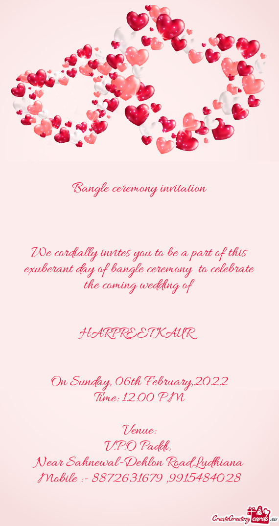 On Sunday, 06th February,2022