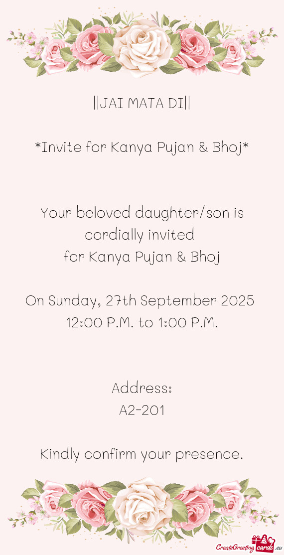 On Sunday, 27th September 2025