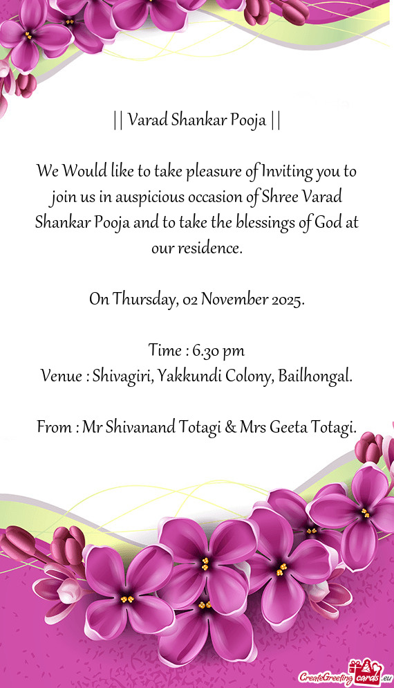 On Thursday, 02 November 2025