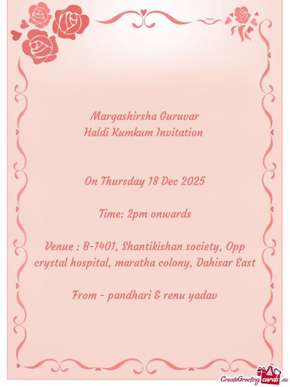 On Thursday 18 Dec 2025