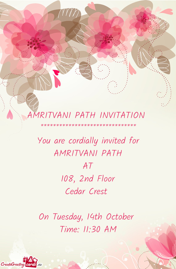 On Tuesday, 14th October