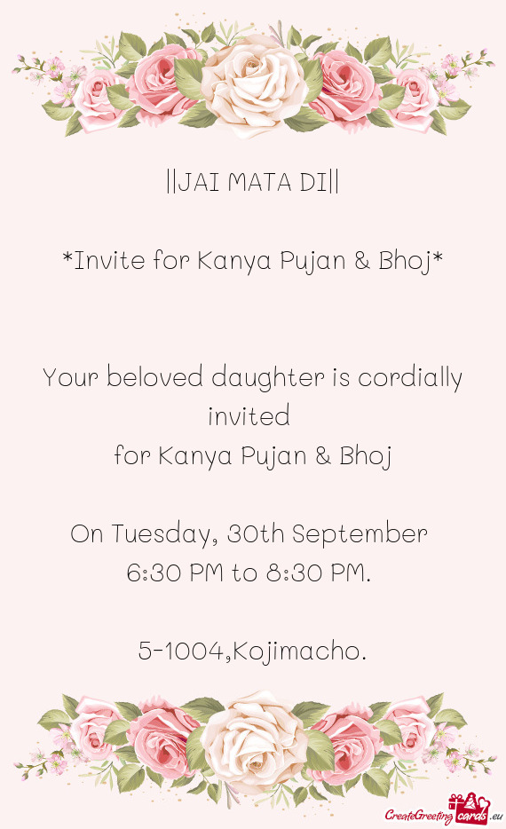 On Tuesday, 30th September