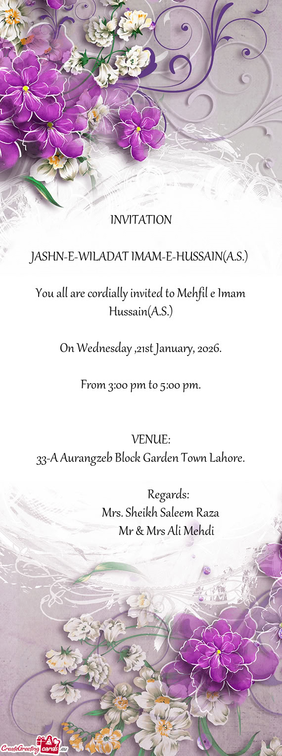 On Wednesday ,21st January, 2026