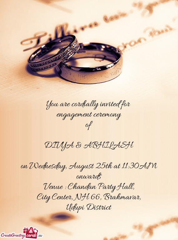On Wednesday, August 25th at 11:30AM onwards