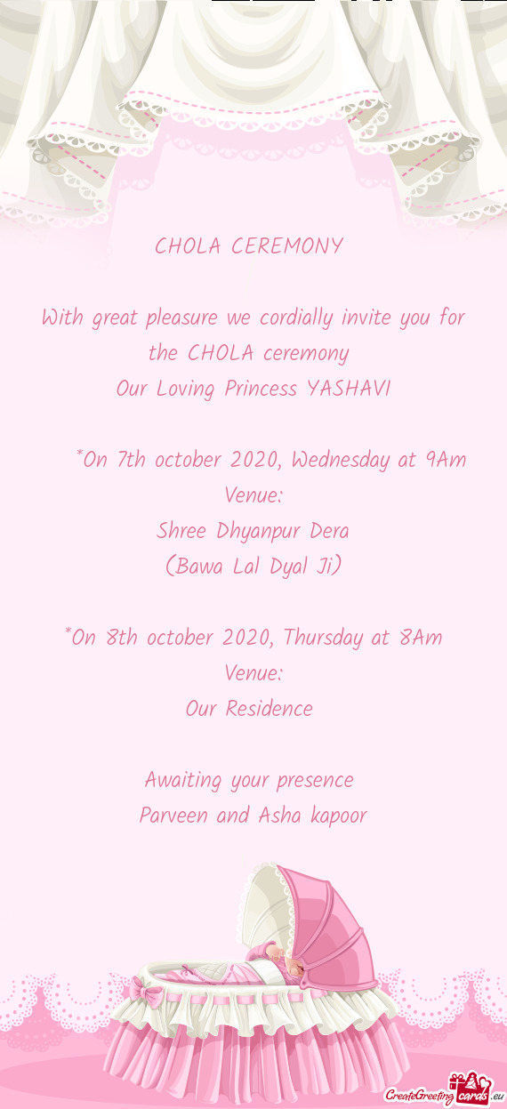 Our Loving Princess YASHAVI
