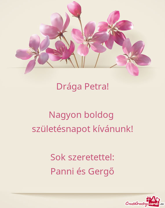 Panni és Gergő