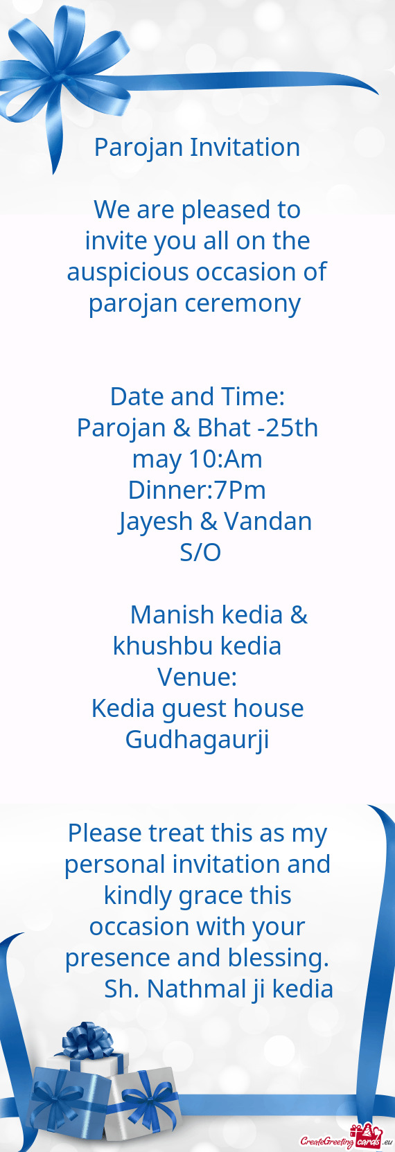 Parojan & Bhat -25th may 10:Am