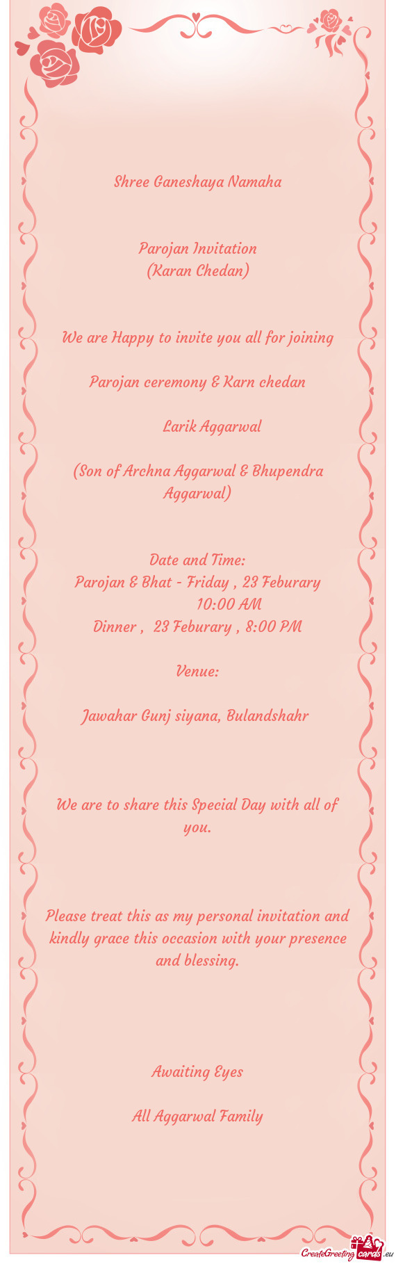 Parojan & Bhat - Friday , 23 Feburary