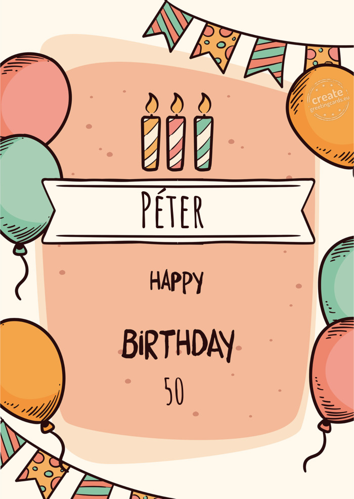Péter 50